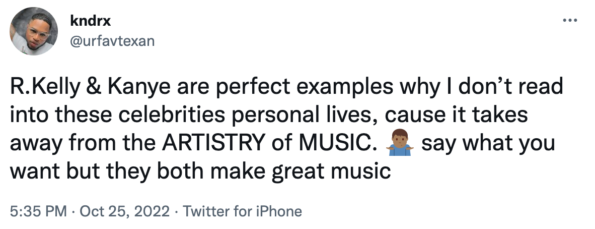 Kanye West music ban