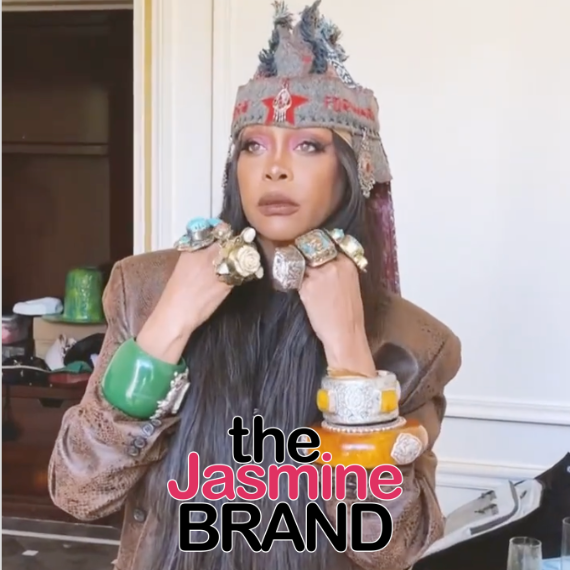 Erykah Badu Speaks On Rumors That Men Fall In Love w/ Her Just By Looking Her In The Eyes: ‘Women, Children, & Animals Too’