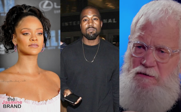 Rihanna-Kanye-David Letterman