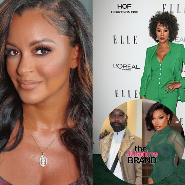 vivica a. fox, claudia jordan, joe budden, megan thee stallion