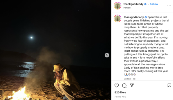 thankgod4cody via instagram x S.O.S