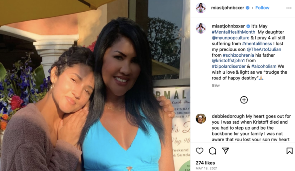 Kristoff St. John wife and daughter