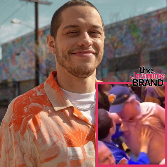Pete Davidson Spotted Shoving Overzealous Knicks Fan For Invading His Personal Space [VIDEO]