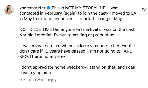 vanessa rider v. evelyn lozada