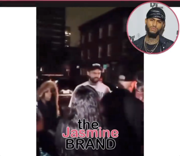 DAVE EAST pepper sprayed