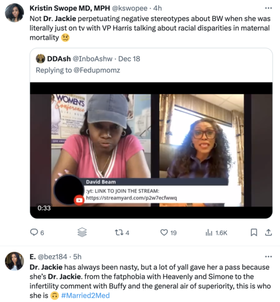 dr jackie married to medicine