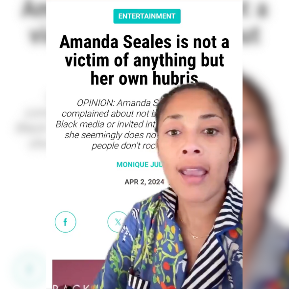 Update: Amanda Seales Lashes Out At Media Coverage Over Her Not Being Invited To Black Awards Show: ‘You Cannot Break Me’