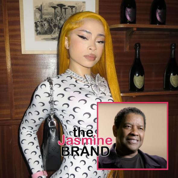 Ice Spice Says She Was ‘So Nervous’ Working w/ Denzel Washington On New Film: ‘He Has A Very Powerful Vibe’