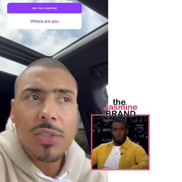 Quincy Brown Addresses Fans’ Speculation That He’s ‘Missing’ Amid Diddy’s Legal Woes: ‘Did The Amber Alert Go Off?’
