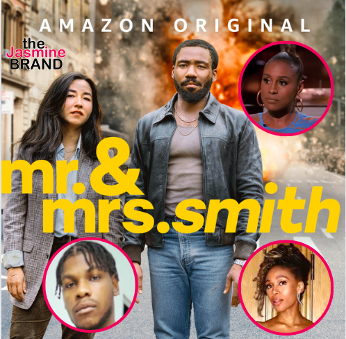 Donald Glover & Maya Erskine Not Expected To Return For 2nd Season Of ‘Mr. & Mrs. Smith,’ Viewers Name Issa Rae, Nicole Beharie, John Boyega & More As Possible Replacements