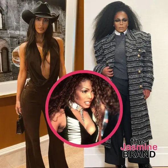 Kim Kardashian Stuns In Janet Jackson’s Iconic “If” Outfit At Concert