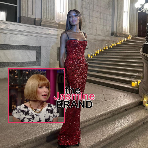 Naomi Campbell & Anna Wintour Toss Fun Shade At Each Other On Stage At Fashion Awards Show