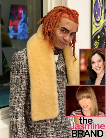 Rapper Lil Pump Threatens To Duct Tape Taylor Swift’s Mouth Over Kamala Harris Endorsement