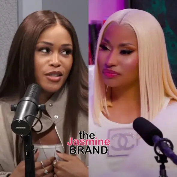Nicki Minaj Thanks Eve For Not Projecting Her Insecurities During ‘Barbershop 3’ Filming