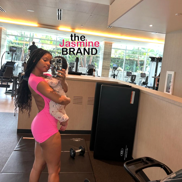 Halle Bailey Agrees To Send Son’s Old Baby Clothes To Fan w/3-Month-Old 