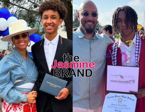 Alicia Keys & Swizz Beatz Celebrate Sons’ Graduations