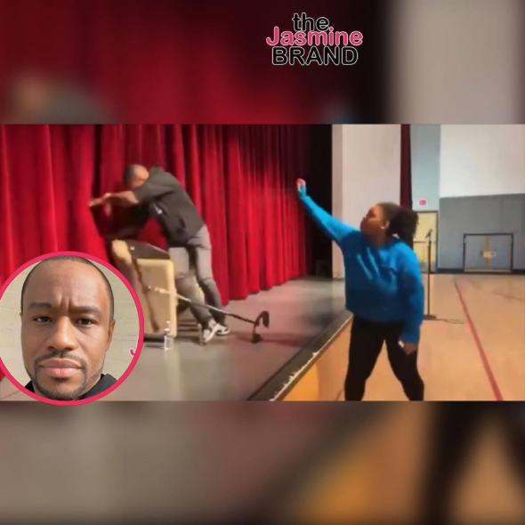 Marc Lamont Hill Responds After Video Of Him Getting Pepper Sprayed Goes Viral + Explains Why He Chose To Help The Woman Instead Of Pressing Charges