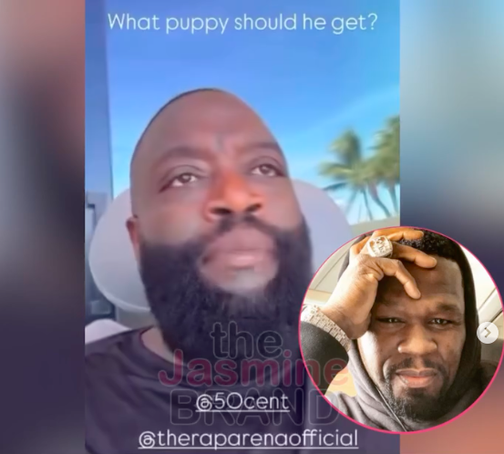 Beef Continues! Rick Ross Says He Took 50 Cent’s Youngest Son Fishing & Offered To Buy Him A Puppy To Help w/ ‘Trauma’
