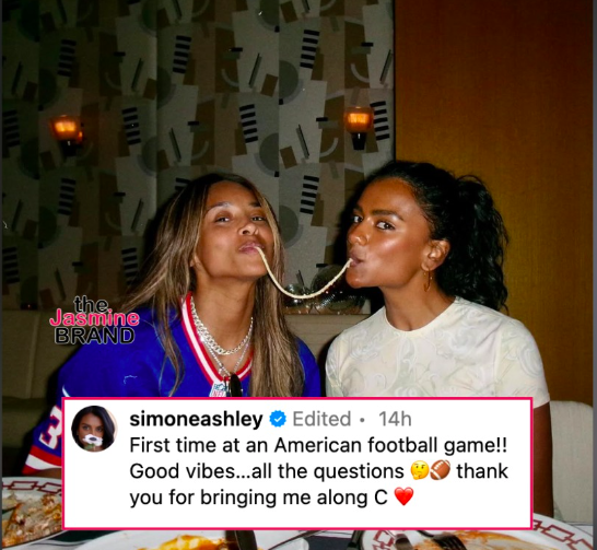 Fans Joke That Ciara Will Set ‘Bridgerton’ Star Simone Ashley Up w/ A Football Player After Giants Game Hangout
