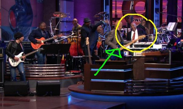 Bill Cosby Takes Over The Tonight Show With Jay Leno Band Plays Air