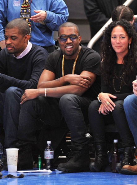 Courtside Flow...Celebs Spotted @ Heat v Knicks Game-Yeezy, Spike Lee ...