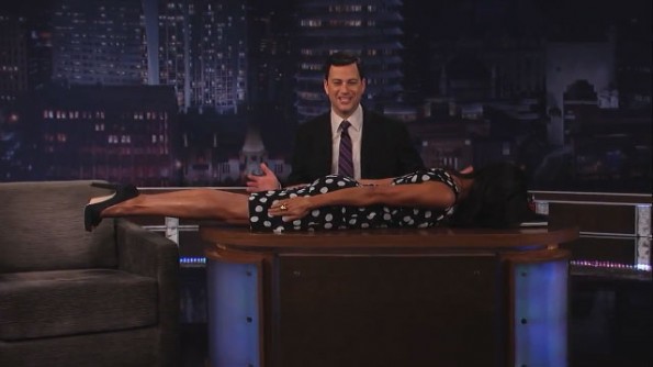 Rosaria Dawson Is Addicted to Planking - theJasmineBRAND