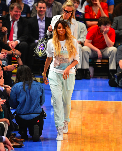 Ciara Trips-A-Referee @ Knicks Game - theJasmineBRAND