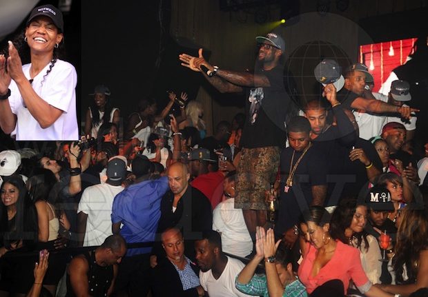 Lebron James’ Mama, Gloria, Parties With The Heat + More Post Win Party Details