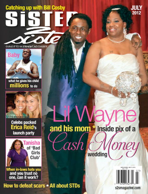 Lil Wayne & His Mother Cover and Debut Wedding Pix for Sister 2 Sister - theJasmineBRAND