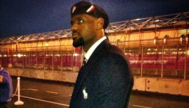 Candids : Lebron James, FLOTUS, Carmelo Anthony Spotted At Olympic Games Opening