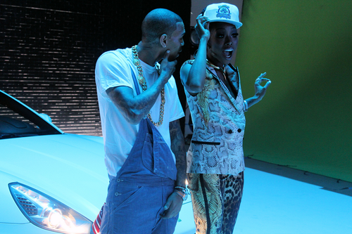 Behind the Scenes of Brandy’s ‘Put It Down’ Video With Chris Brown