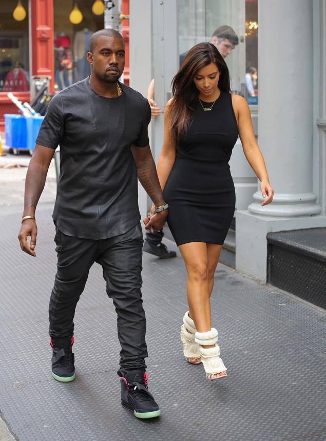 UpscaleHype - Kanye West and Kim Kardashian Recieve Custom Louis