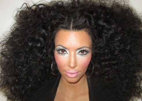 Haute Or Hot A** Mess : Kim Kardashian Tries Her Hand At Being ‘Diana Ross’