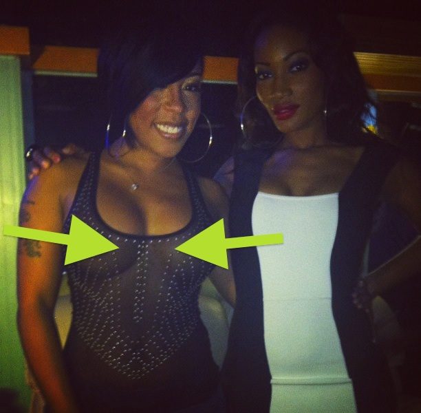 Stop & Stare : LHHA’s K.Michelle Parties In Sheer Tank