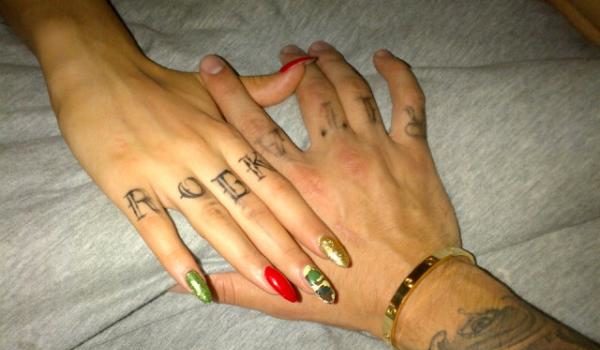 Thug Life : Rita Ora & Rob Kardashian Get Tattoos for Love