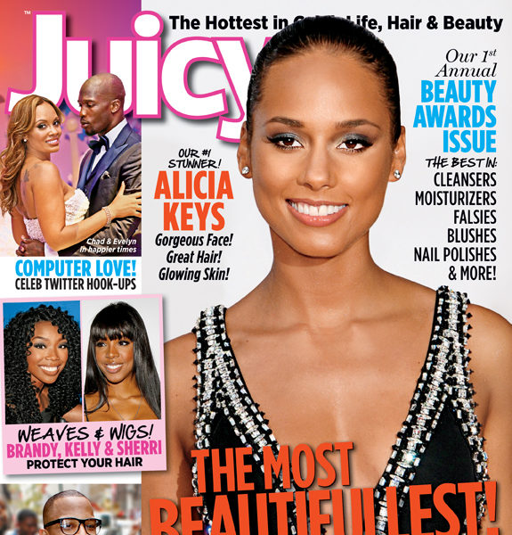 Alicia Keys Covers Juicy Mag + What REALLY Happened With Her Beyonce Video?