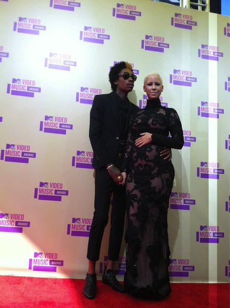 Ovary Hustlin': Amber Rose Confirms Pregnancy at MTV VMAs - theJasmineBRAND