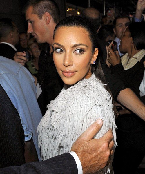 Kim Kardashian & Kanye West Make NYFW Date Night