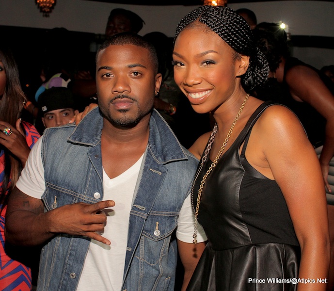 [photos] Brandy And Ray J Hug And Party Together In Atl Thejasminebrand