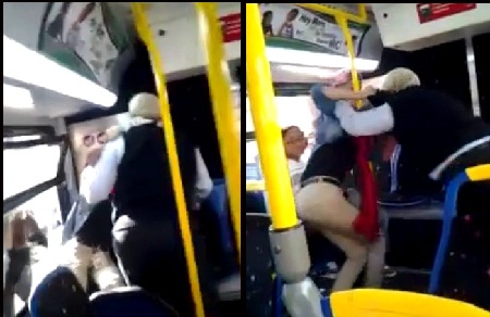 [WATCH] Baltimore Bus Driver & Student Fight On Bus + Who Is At Fault?