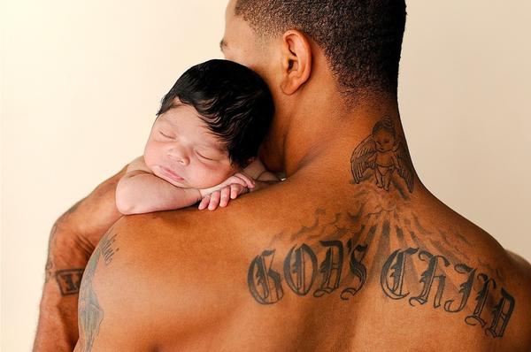 Kiddie Dopeness: NBA Baller Derrick Rose Debuts His New Baby Boy