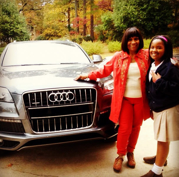 RHOA’s Kandi Burruss Laces Mother With $47k Tricked-Out Birthday Car