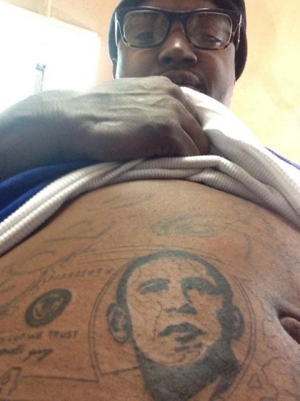 Artistic or Ignorant: Lil Scrappy Gets Obama Tattoo On His Stomach