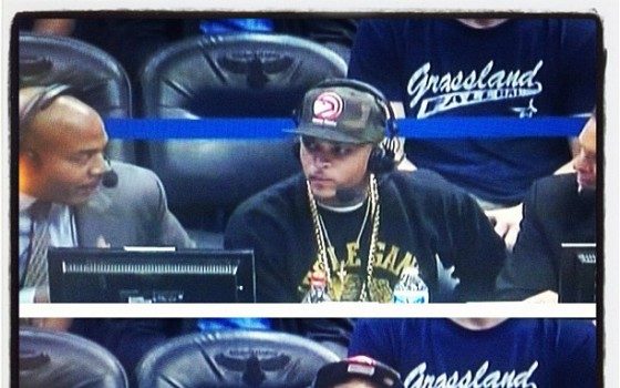 [Watch] T.I. Gives Commentary During Atlanta Hawks Game