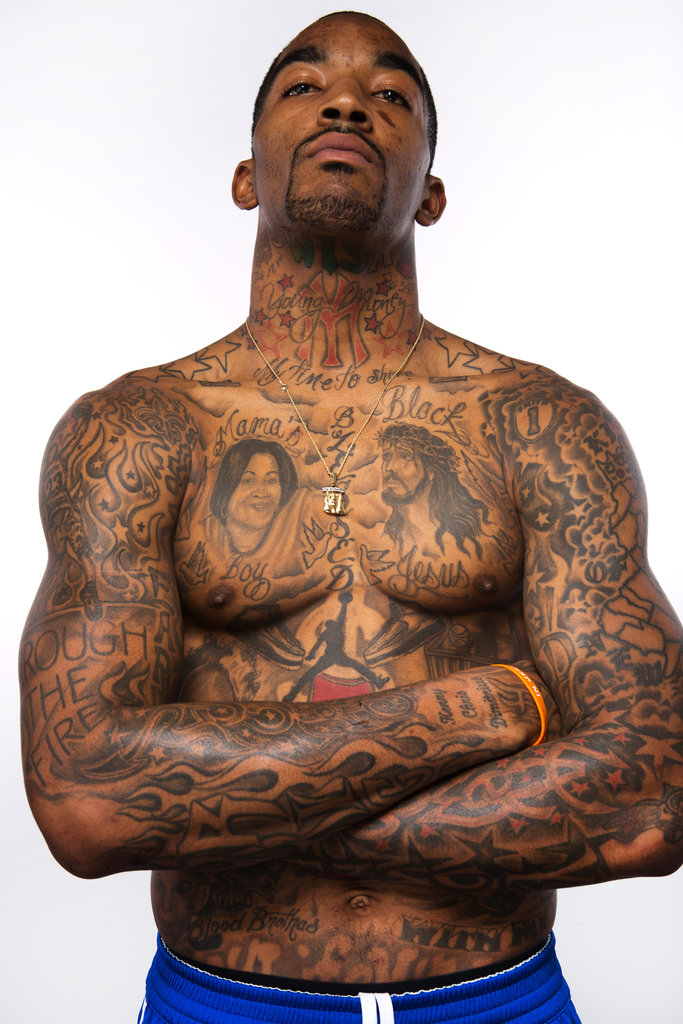683px x 1024px - Tattoo Porn: NBA Baller J.R. Smith Opens Up About His ...