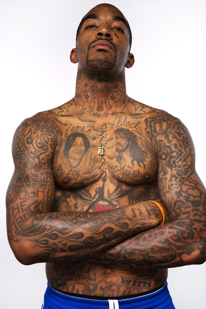 Men Tattoo Porn - Tattoo Porn: NBA Baller J.R. Smith Opens Up About His ...