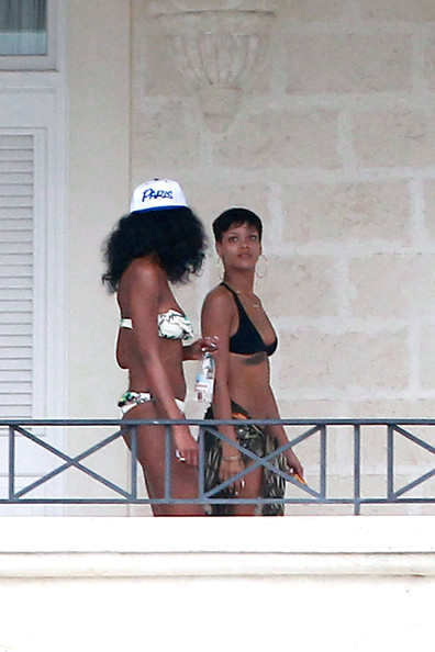 Rihanna in a Bikini in St. Barts, Pictures