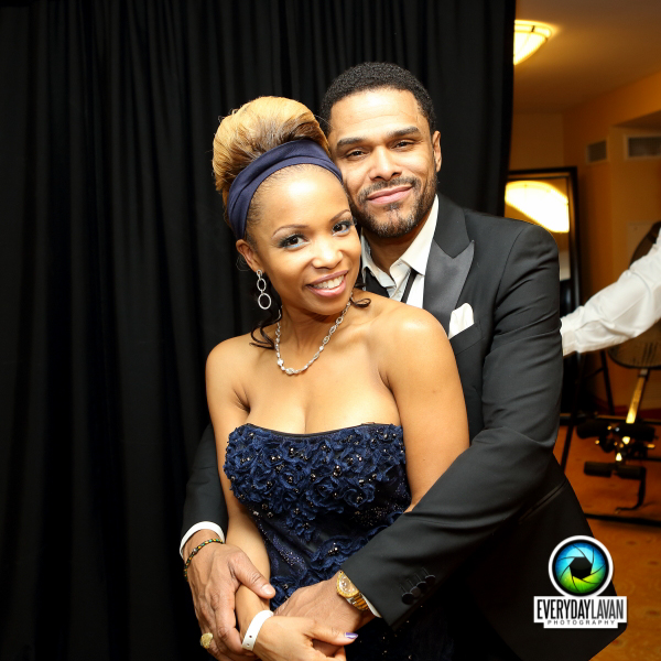 Maxwell, Elise Neal & Friends Attend Victory Inaugural Ball