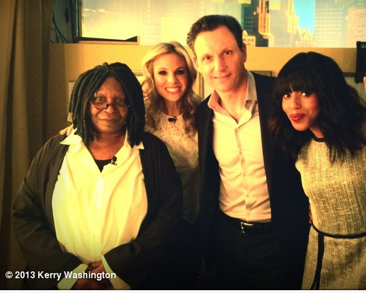 [Video] Kerry Washington & Tony Goldwyn Talk ‘Scandal’ On ‘The View’