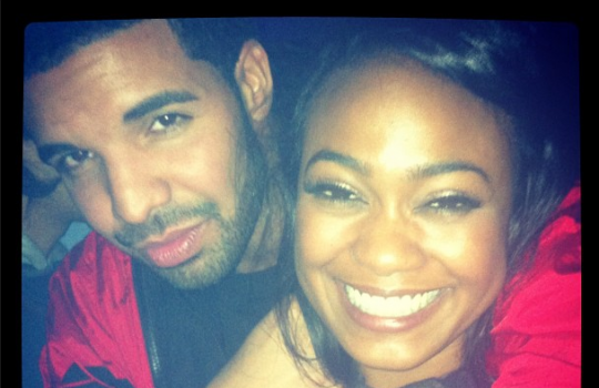Drake Crashes Tatyana Ali’s Birthday With Champagne & Roses